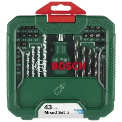 Antgalių ir grąžtų rinkinys Bosch. 43 vnt.