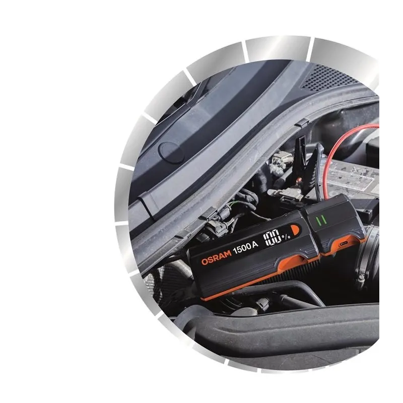 Lādētājs Osram OJS030. 12 V. 1500 A