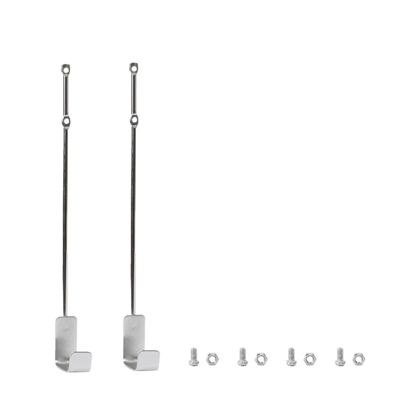 Sienas drēbju pakaramais Domoletti W08, hroma krās.