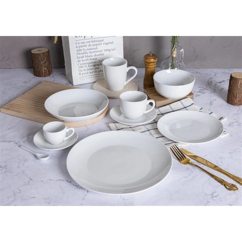 Krūzīte Domoletti Casual 199C-001-M, balta krās., 0.34 l