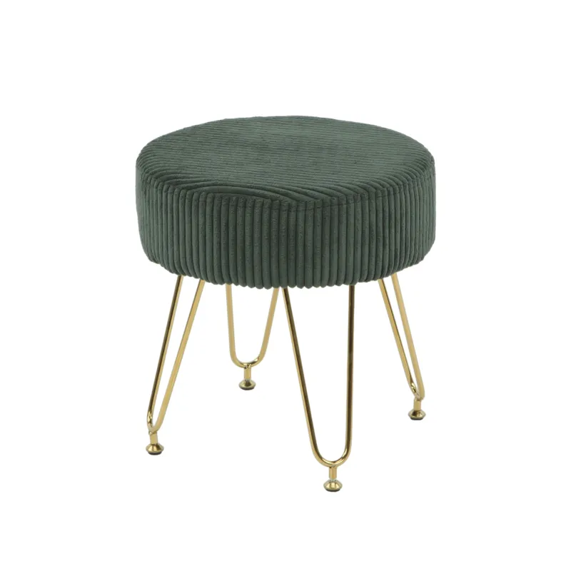 Pufs Domoletti 53000009201, tumši zaļa, 38 cm x 38 cm x 40 cm