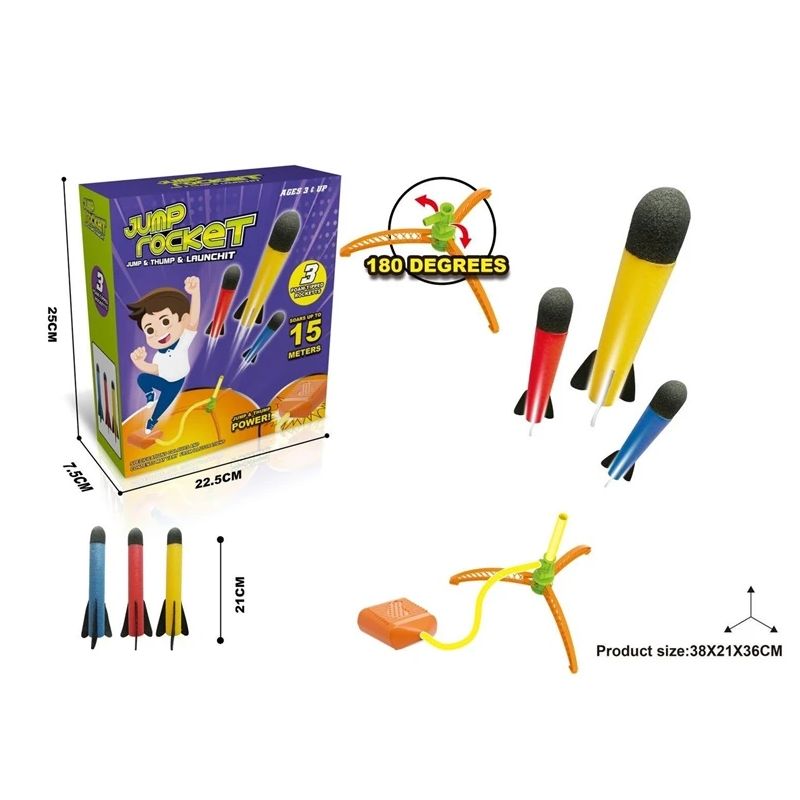 Toy rocket launcher set 6615a