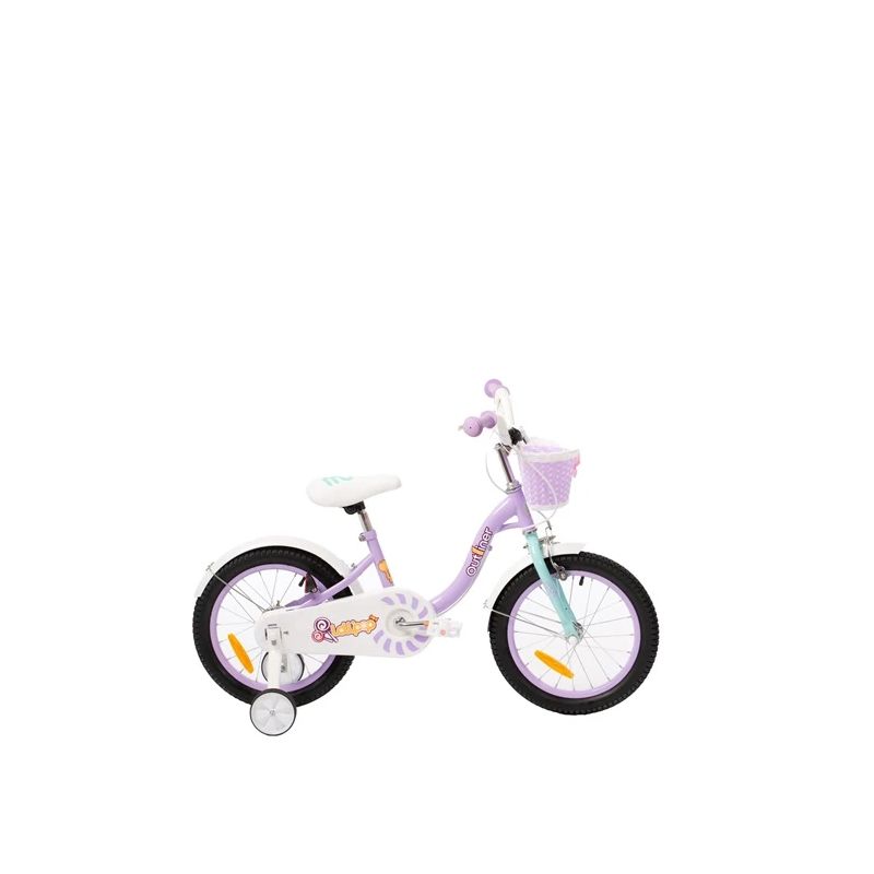 Bērnu velosipēds Outliner 164R. violeta. 16
