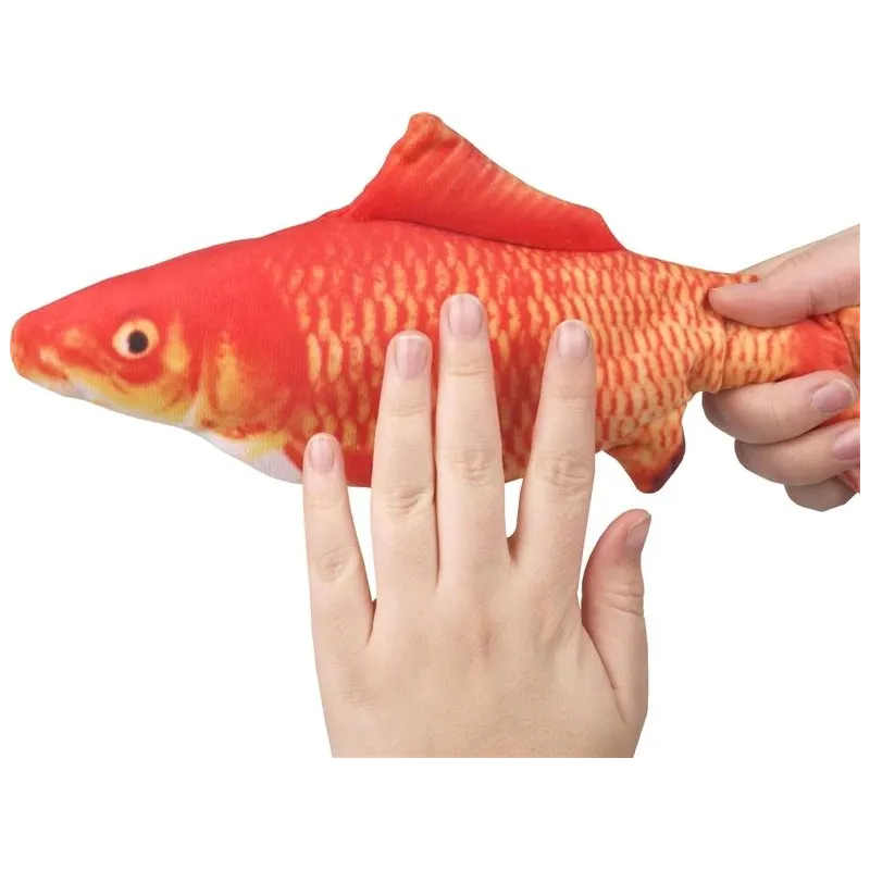 Elektroninis žaislas Flamingo MOVING FISH. oranžinis