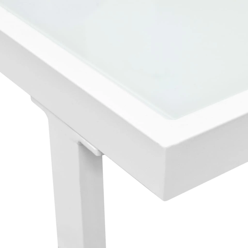 vidaXL 5-daļīgs dārza atpūtas mēbeļu komplekts, tekstilēns, alumīnijs