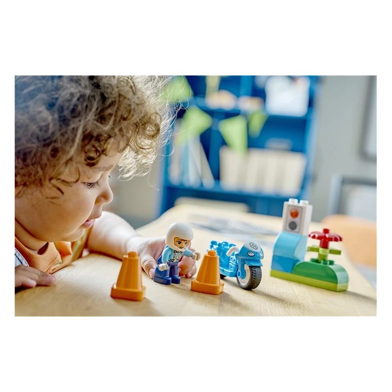 Konstr lego blue police motorcycle 10471