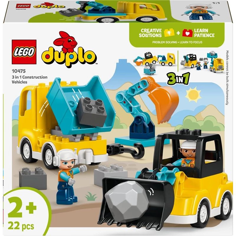 LEGO DUPLO konstruktors „3vienā“ transports 10475. 22gab.