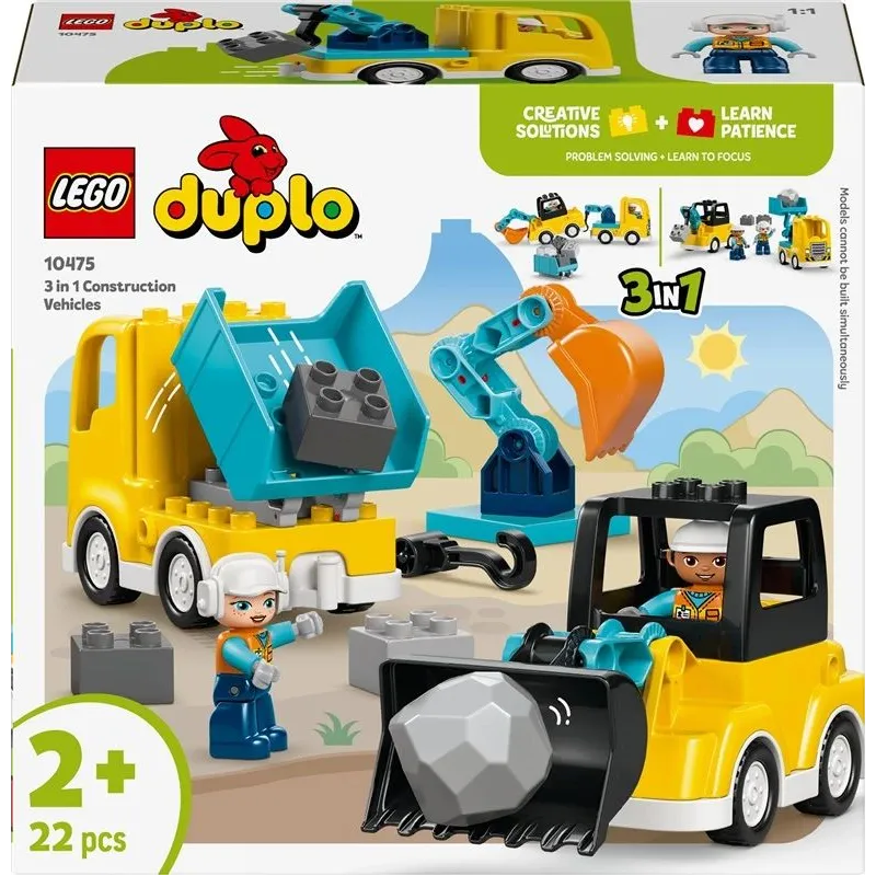 LEGO DUPLO konstruktors „3vienā“ transports 10475. 22gab.