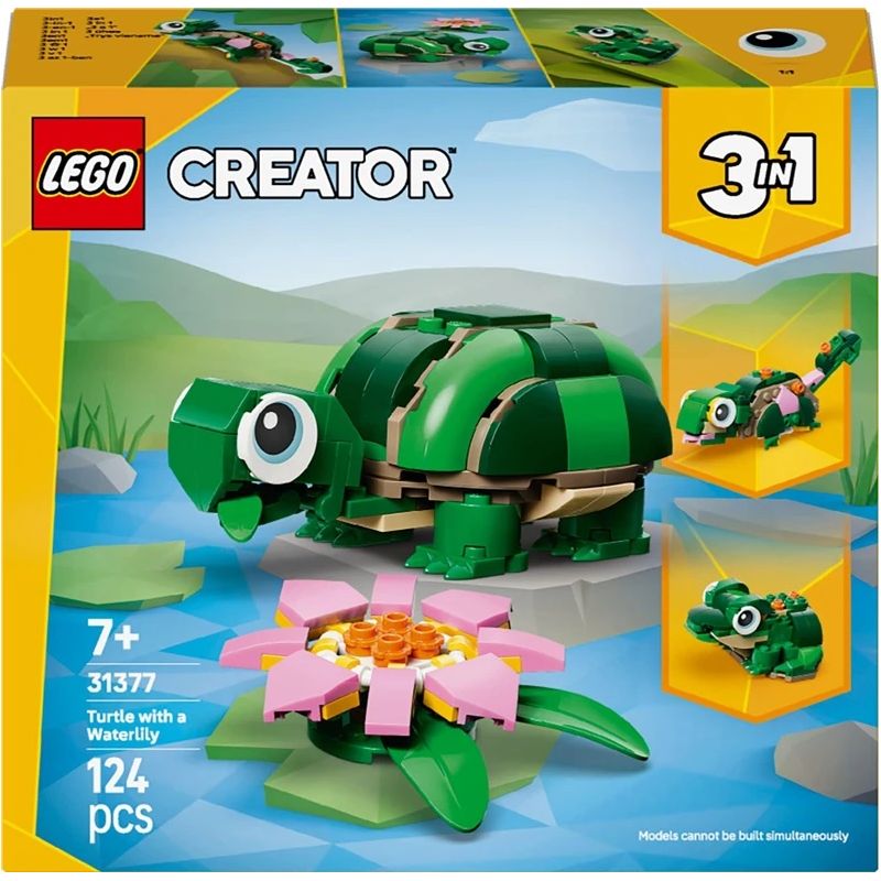 Konstr lego turtle water lily 31377