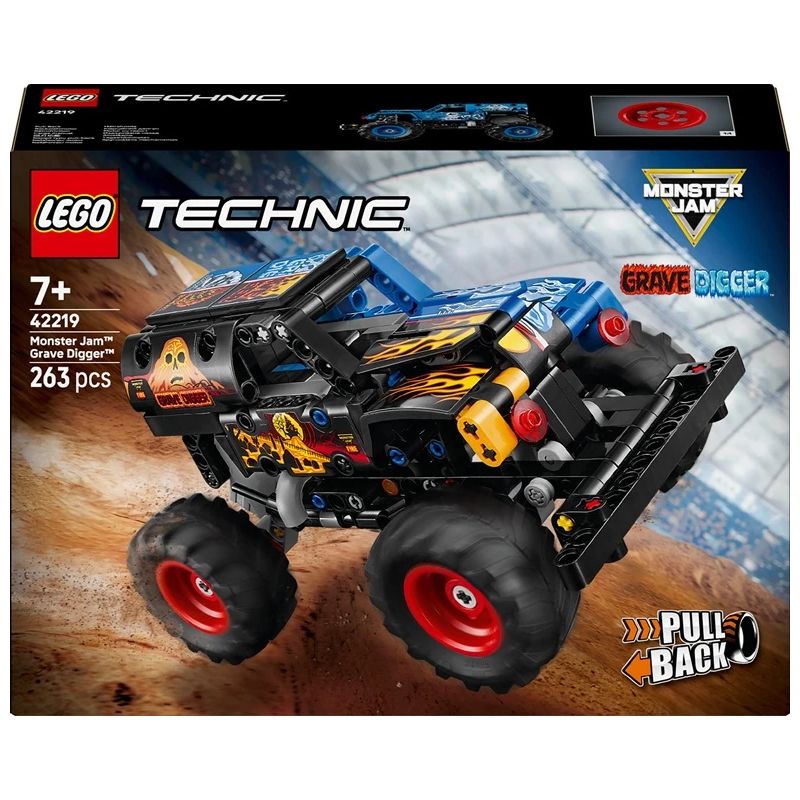 LEGO Technic Monster Jam 42219 konstruktors. 263 gab.