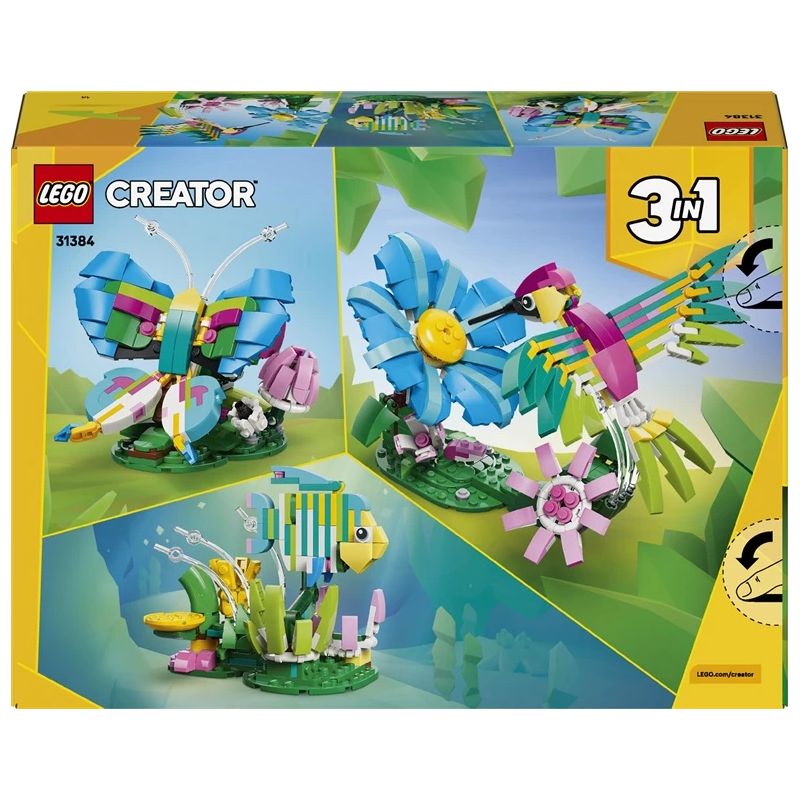 LEGO Creator 3in1 kolibri konstruktors 31384. 312 gab.