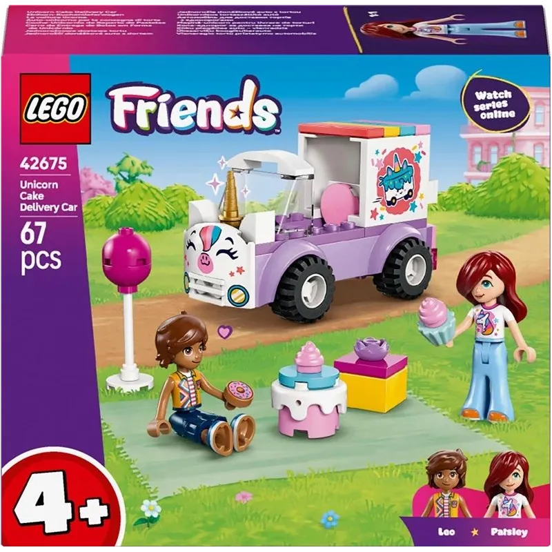 LEGO Friends kūku automobiļa konstruktors 42675. 67 gab.