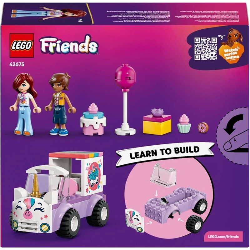 LEGO Friends kūku automobiļa konstruktors 42675. 67 gab.