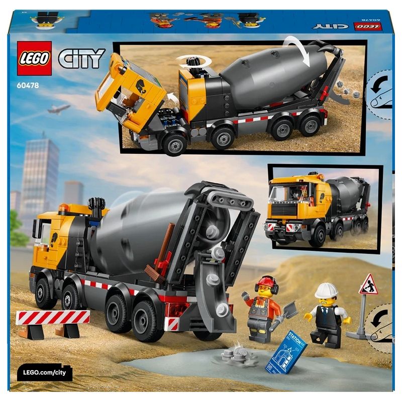 Konstr lego cement mixer 60478