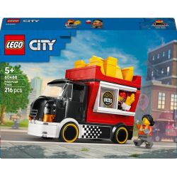 LEGO City frī kartupeļu furgons 60488. 216 gab.