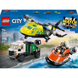 Constr lego airplane trck&hvrcrft 60505