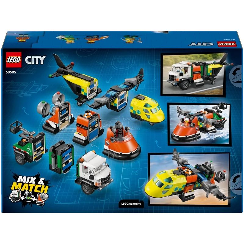 Konstruktors LEGO City Lidmašīna 60505. 990 gab.