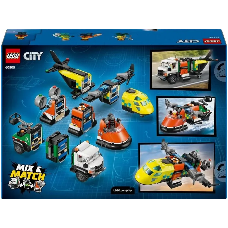 Konstruktors LEGO City Lidmašīna 60505. 990 gab.
