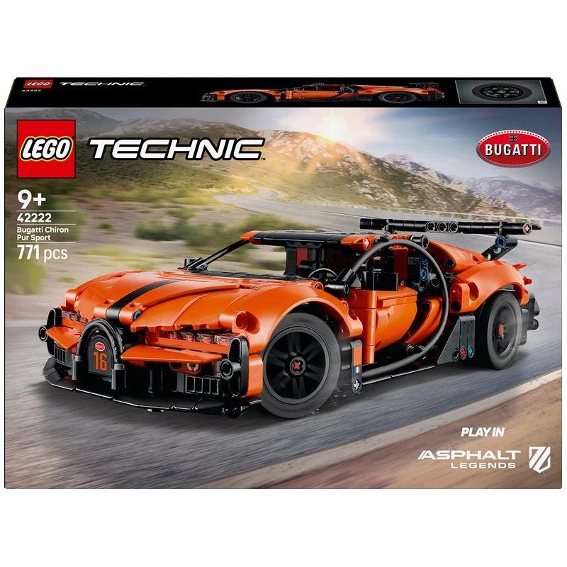 LEGO Technic Hiperauto konstruktors 42222. 771 gab.