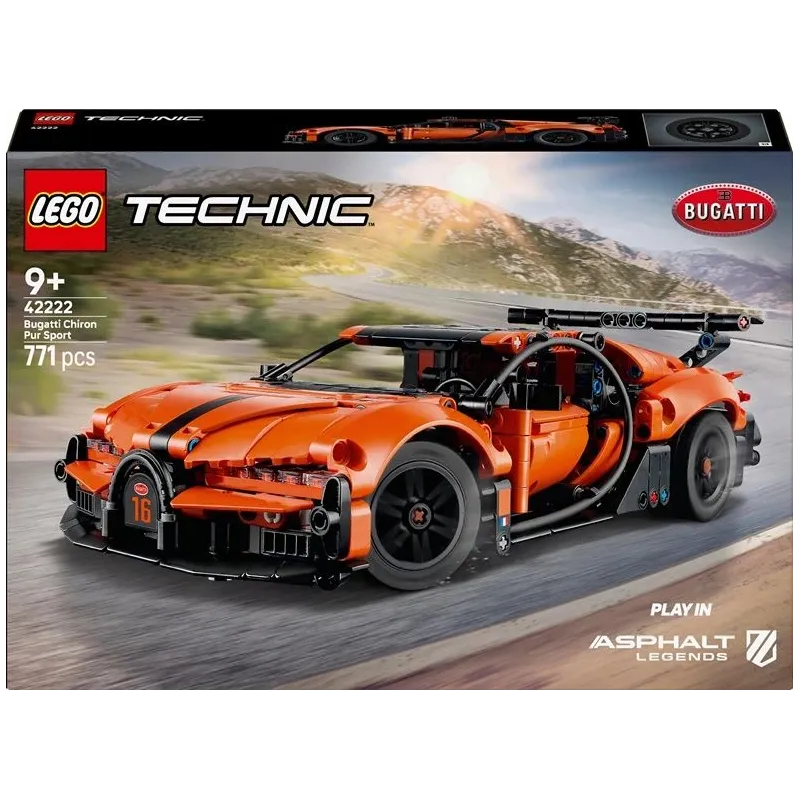LEGO Technic Hiperauto konstruktors 42222. 771 gab.