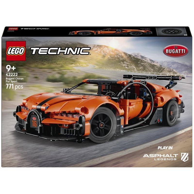 LEGO Technic Hiperauto konstruktors 42222. 771 gab.