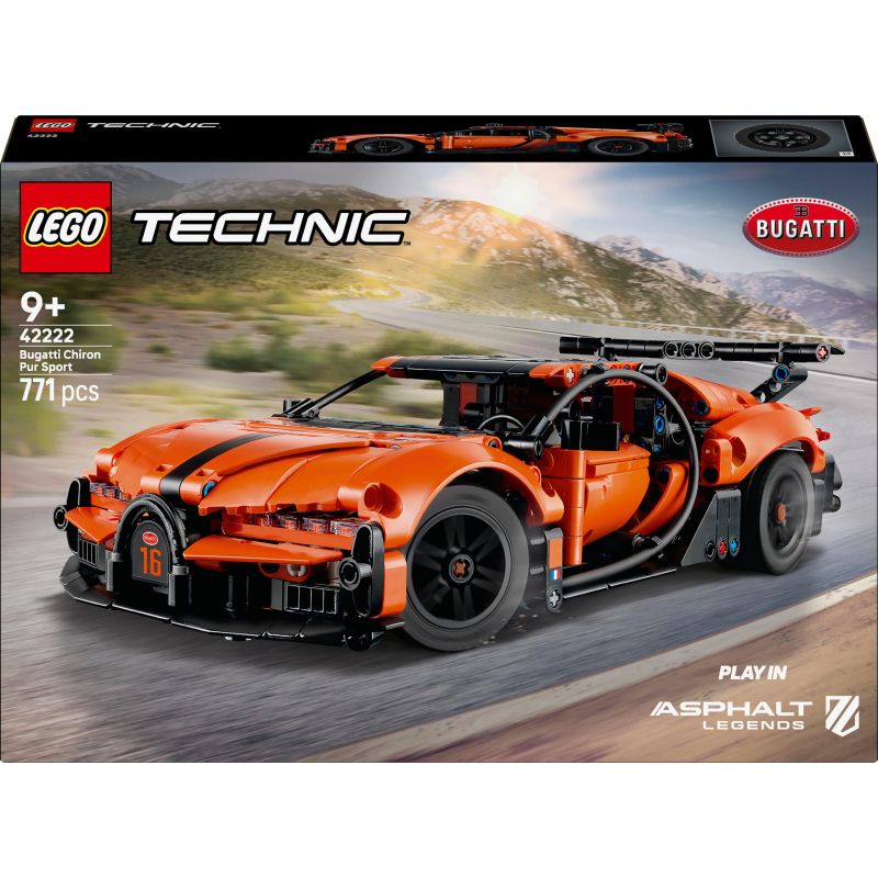 LEGO Technic Hiperauto konstruktors 42222. 771 gab.