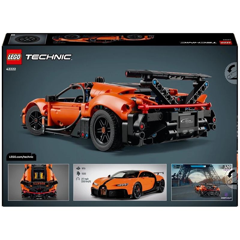 LEGO Technic Hiperauto konstruktors 42222. 771 gab.