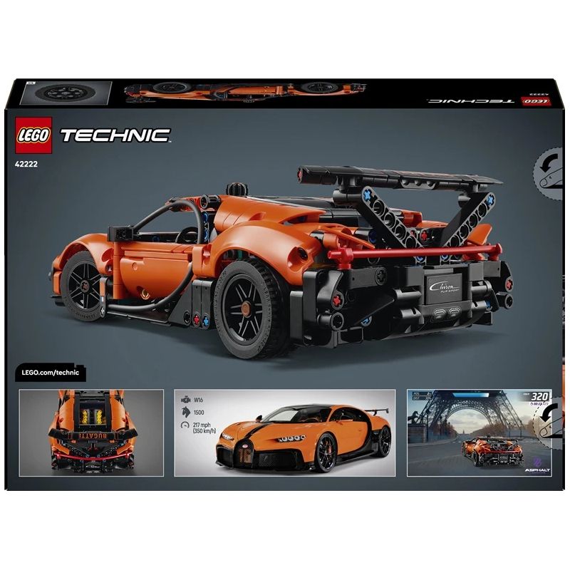 LEGO Technic Hiperauto konstruktors 42222. 771 gab.