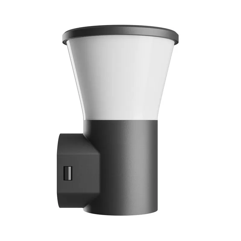 Stāvošs āra gaismeklis 6W GU10 CCT 450lm IP44 melns