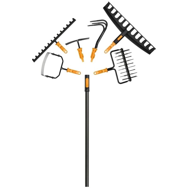 Aerator rake fiskars oneclick