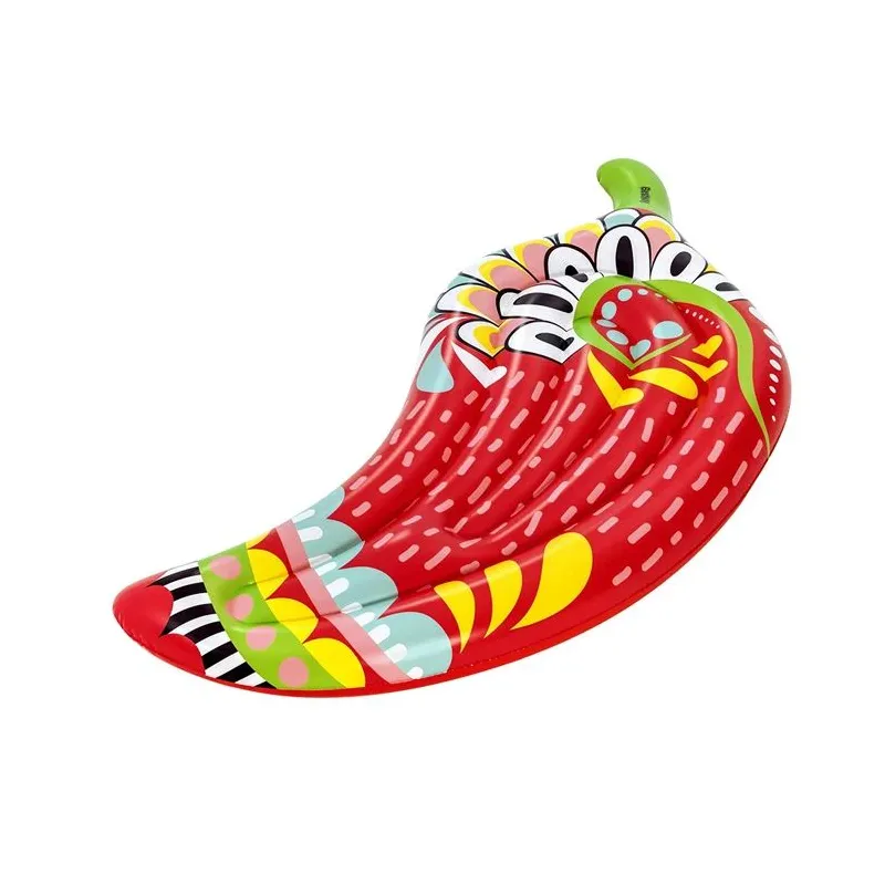 Bestway pripučiamas plūduriuojantis kilimėlis Flirty Fiesta Pepper 195×99 cm