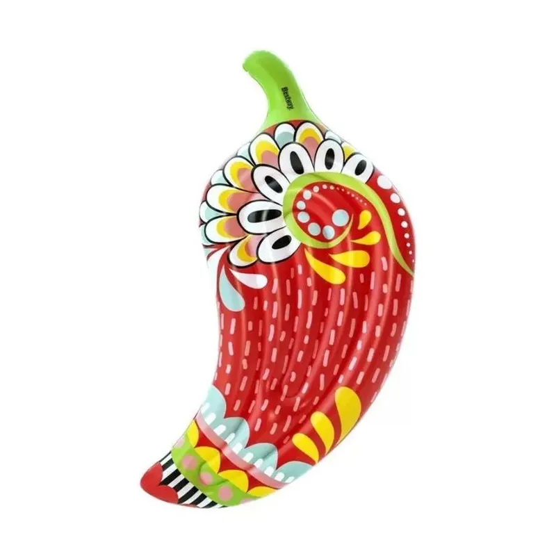 Bestway pripučiamas plūduriuojantis kilimėlis Flirty Fiesta Pepper 195×99 cm