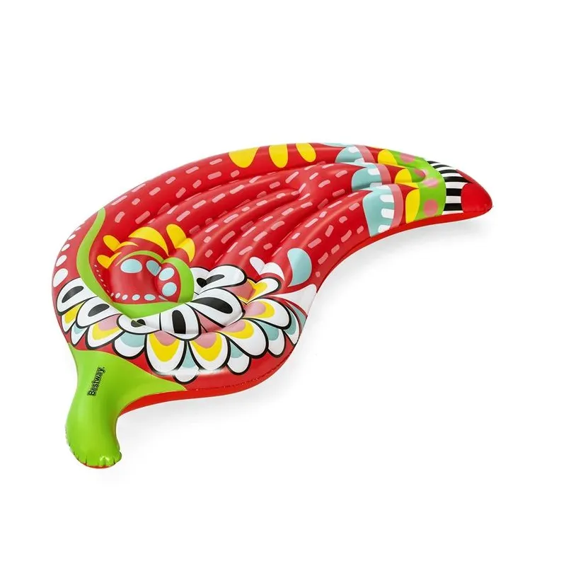 Bestway pripučiamas plūduriuojantis kilimėlis Flirty Fiesta Pepper 195×99 cm