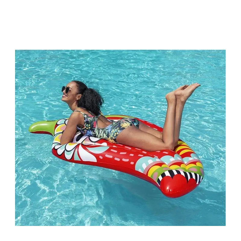 Bestway pripučiamas plūduriuojantis kilimėlis Flirty Fiesta Pepper 195×99 cm