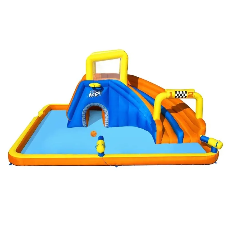 Piepūšams rotaļu laukums Bestway Super Speedway 551x502cm