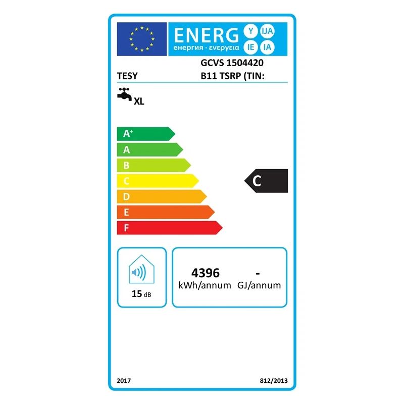 Ūdens sildītājs TESY SIMPATECO 50. 50 l