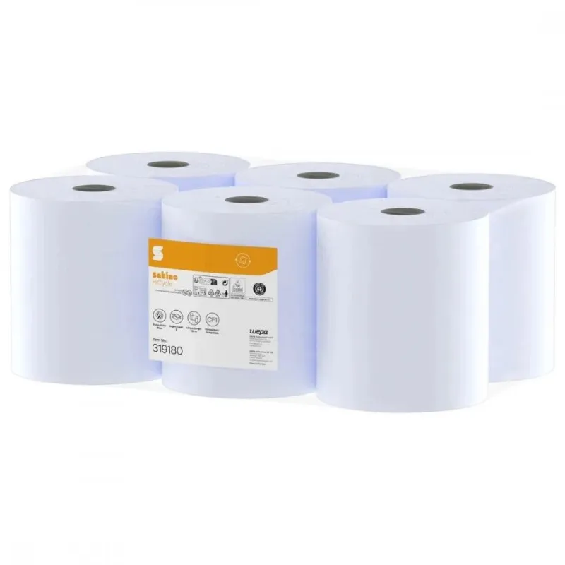 Papīra dvieļi Satino HiCycle blue 6 x 150 m CF1, Satino by WEPA