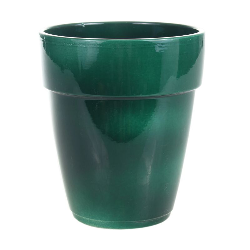 Lillepott Domoletti Orchid T-81T-298-13, keraamiline, roheline v.