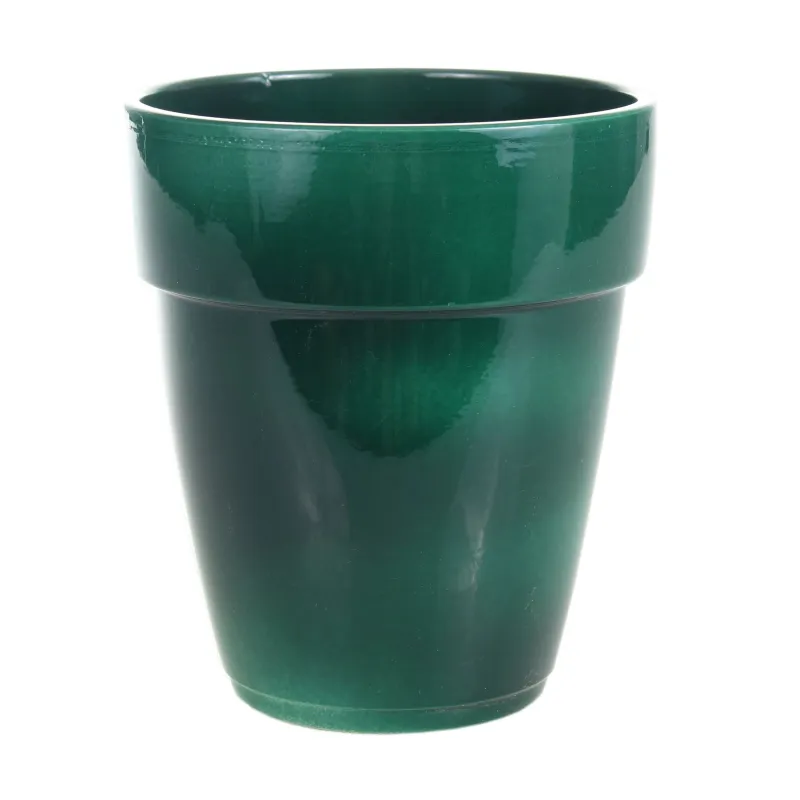 Цветочный горшок Domoletti Orchid T-81T-298-13, керамика, зеленый цв.