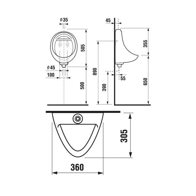 Urinal korint item 4410.0 jika