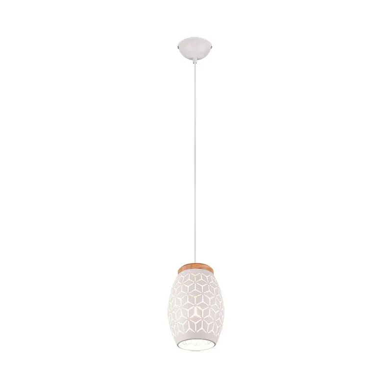 Lampa karināma 1xe27 28w balta