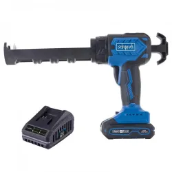 Cordless cartridge gun C-SEG310-X – SET S, Scheppach