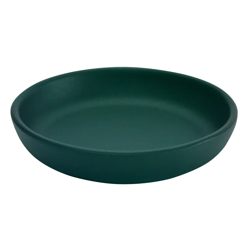 Puķu poda šķīvis Domoletti EMI, tirkīza krās., 17 cm