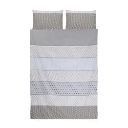 Voodipesukomplekt Domoletti Celesta 7879, hall v., 200 x 220 cm