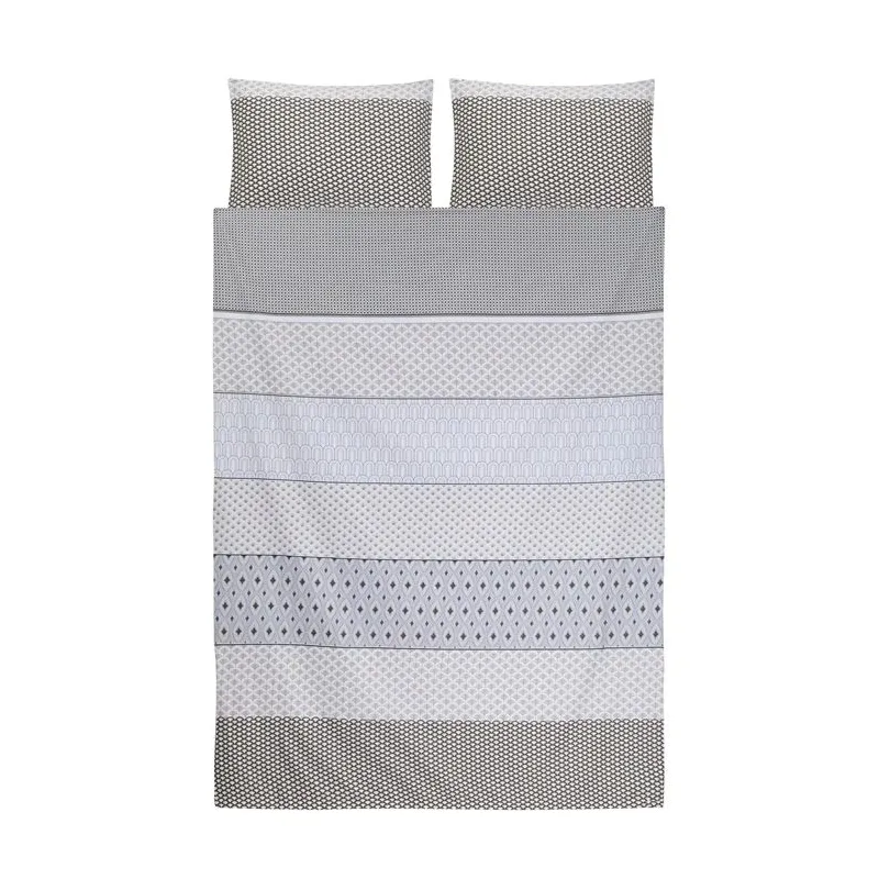 Gultas veļas komplekts Domoletti Celesta 7879, pelēka krās., 200 x 220 cm