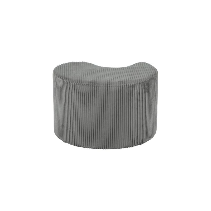 Pufs Domoletti 53000009207, pelēka-tumši pelēks, 44 cm x 55 cm x 36 cm