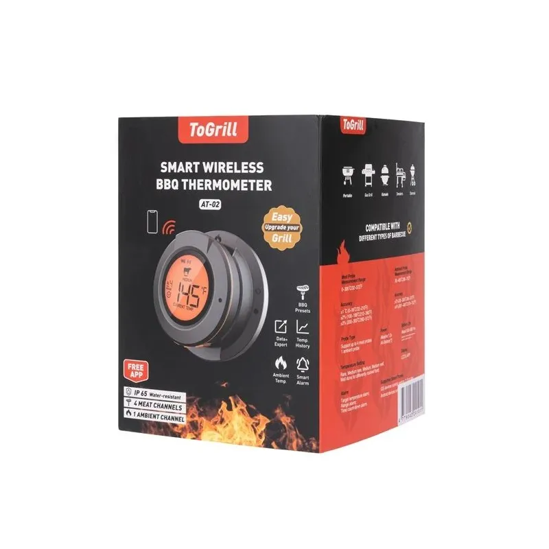 Termometrs HYPER BBQ AT1. 13 cm x 13 cm