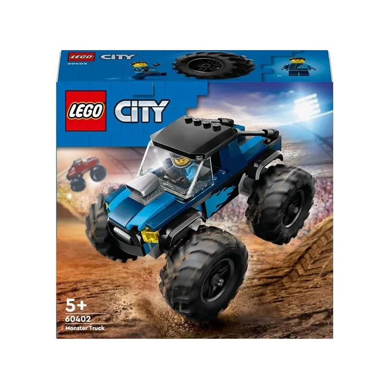Konstruktors LEGO City Great Vehicles Zils monstru vāģis