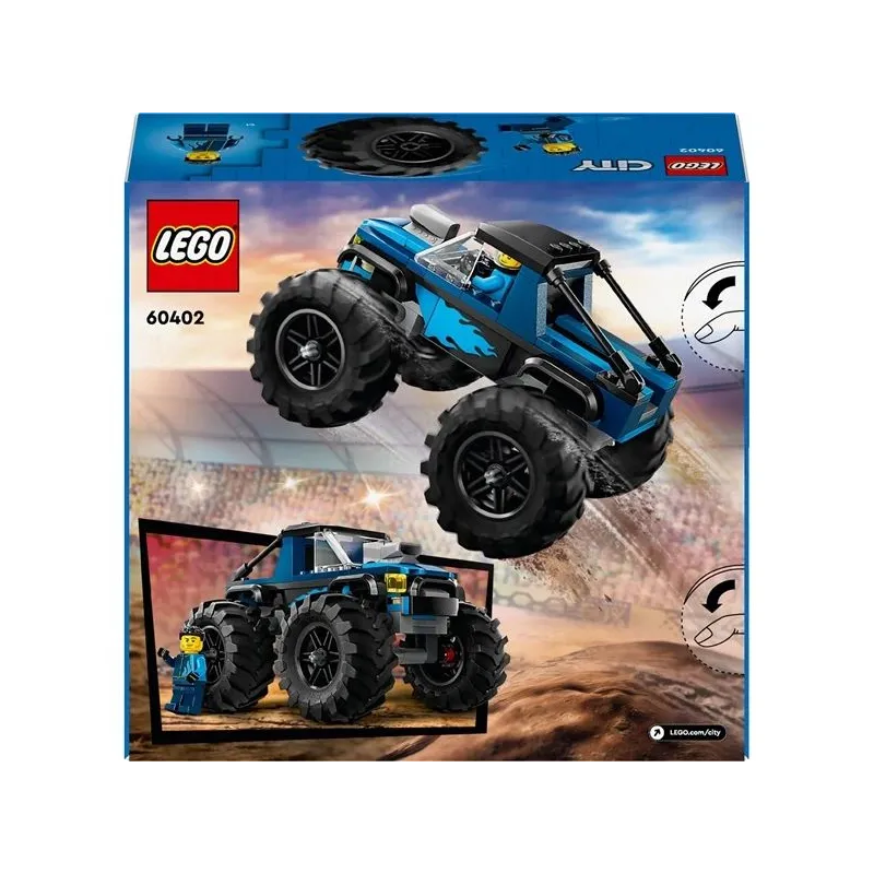 Konstruktors LEGO City Great Vehicles Zils monstru vāģis