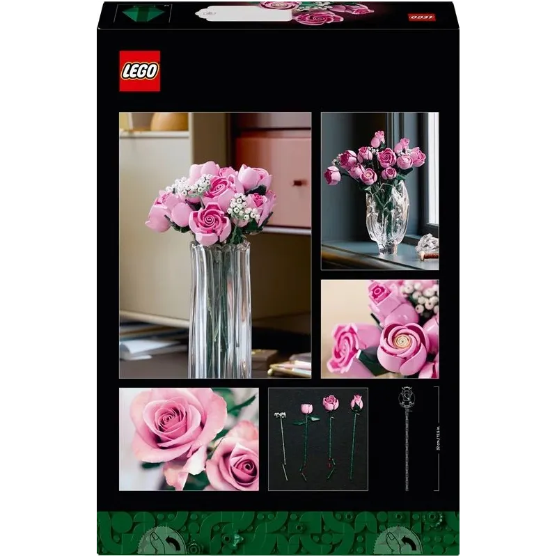 LEGO Botanicals rožu pušķa konstruktors 10374. 789 gab.